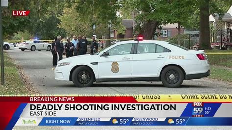 1 Dead In Morning Shooting On Indys East Side Youtube