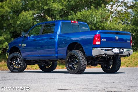 Lifted Ram Classic With Fuel Stroke Wheels And Inch