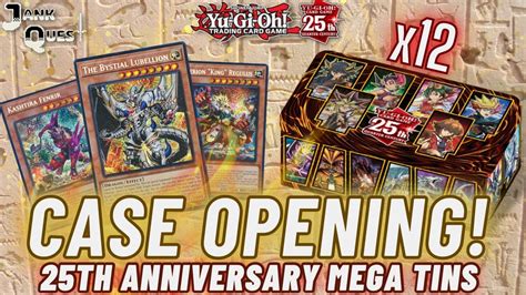 We Opened A CASE Of Mega Tins INSANE Reprints Yugioh 25th