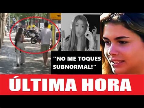 BRUTAL PELEA de CLARA CHIA y GERARD PIQUÉ en PLENA CALLE FINIQUITAN