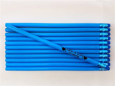 Ezpencils Personalized Wedding Announcement Party Favor Two Lines Two