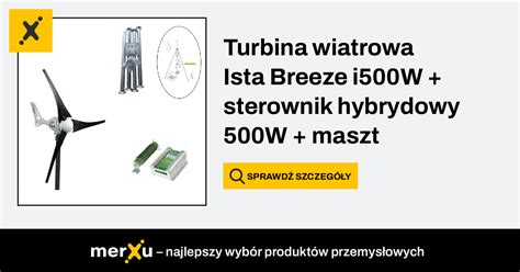 Ista Breeze Turbina Wiatrowa I W Sterownik Hybrydowy W Maszt