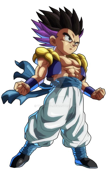 Gotenks Base Fighterz By Theguzyo On Deviantart Anime Dragon Ball