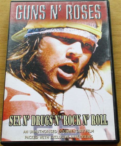 Rock Guns N Roses Sex N Drugs N Rock N Roll Dvd For Sale In Cape Town Id