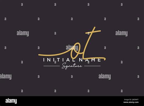 Ot Logotype Stock Vector Images Alamy