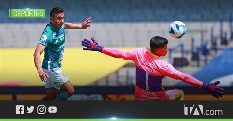 Ángel Mena Da El Triunfo Al Club León En La Cancha De Los Pumas