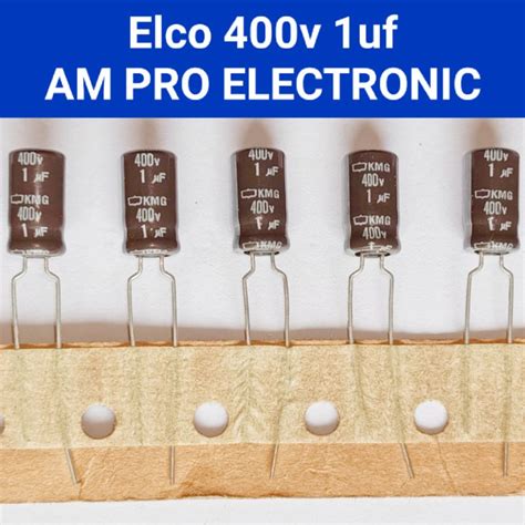 Jual Elco 400v 1uf Elko 1uf 400v Coklat Roll Original Shopee Indonesia