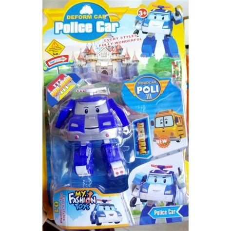 Jual Mainan Robocar Poli Transform Bisa Berubah Robot Jadi Mobil Di