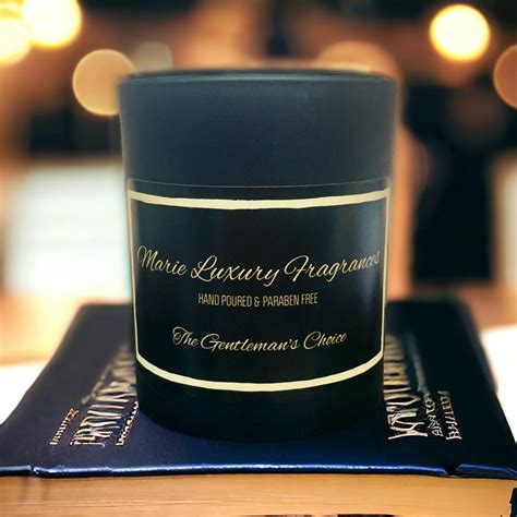 The Gentleman’s Choice Soy Wax Candle Marie Luxury Fragrances