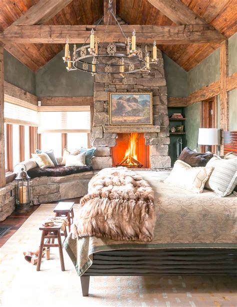 MOUNTAIN RUSTIC BEDROOMS - CABIN FEVER THIS OR THAT | COCOCOZY