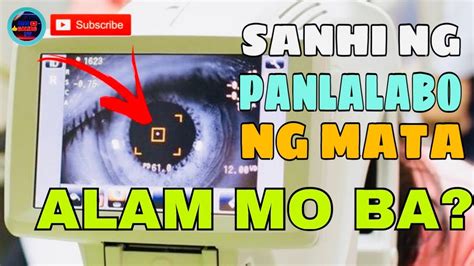 Baka Hindi Mo Pa Alam Na Malabo Na Ang Iyong Mga Mata Eye Problem