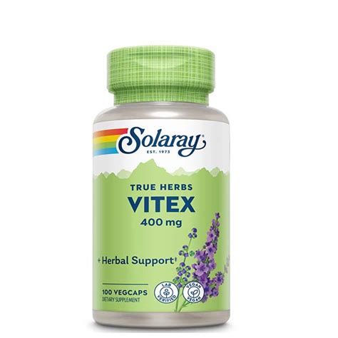 Solaray Vitex 400 Mg 100 Caps | Sifsaf