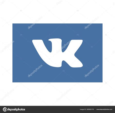 Logo Vkontakte Russian Social Media Networking Website Vkontakte App ...