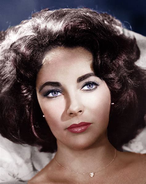 Perfect Elizabeth Taylor Eyes Makeup Eyelashes And Eye Color