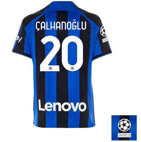 Calhanoglu Inter Milan 22 23 UCL Home Jersey JerseyMotion