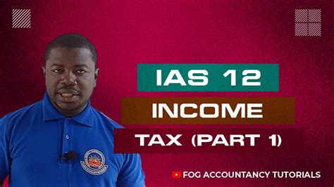 Ias 12 Income Tax Part 1 Youtube