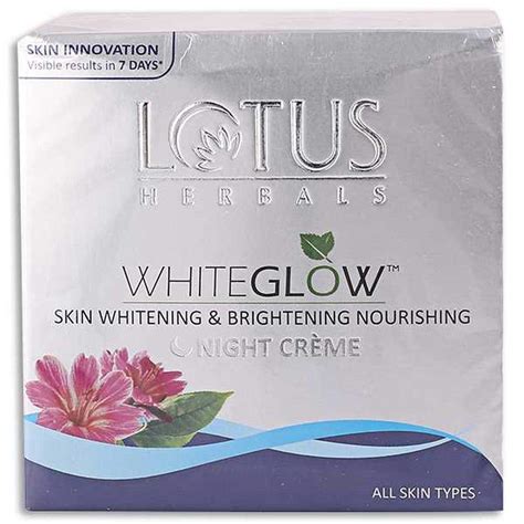 Lotus Herbals White Glow Night Creme 60g