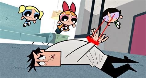 Image Bubbles Blossom Buttercup The Professor Powerpuff Girls 002