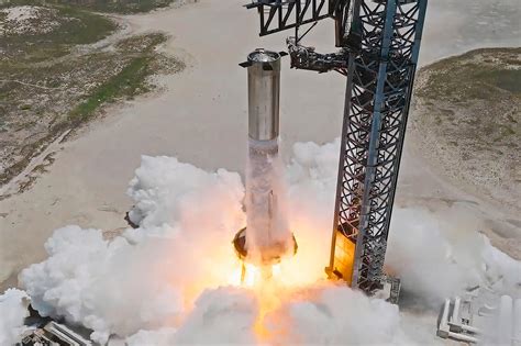 Spacex Starship Super Heavy Booster 9 Successfully Completes Static