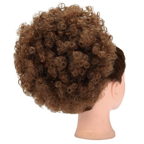 Afro Puff Drawstring Ponytail Kilelintay Curl Synthetic High Puff