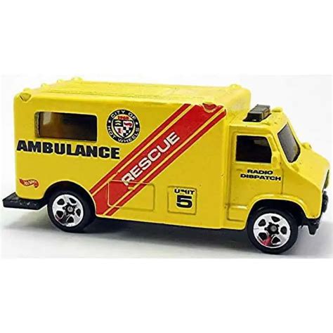 Hot Wheels Mattel Wheels Ambulance Universo Hot Wheels