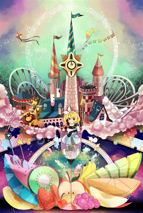 Kagamine Rin Vocaloid Mobile Wallpaper Zerochan Anime