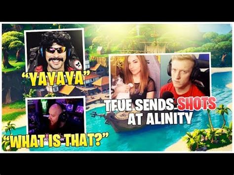 Tfue Sends Shots At Alinity Drdisrespect Roasts Timthetatman