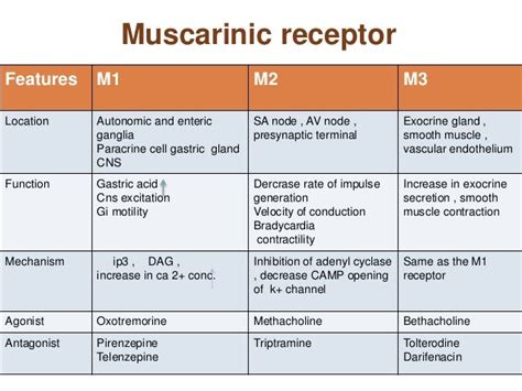 Cholinergic Transmission And Drugs