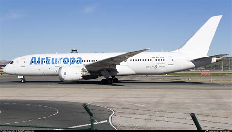 Ec Nxa Air Europa Boeing Dreamliner Photo By Rafal Pruszkowski