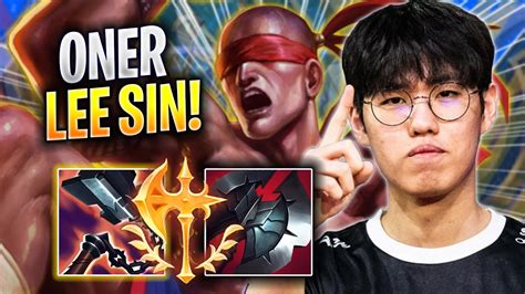 ONER IS READY FOR LEE SIN T1 Oner Plays Lee Sin JUNGLE Vs Maokai