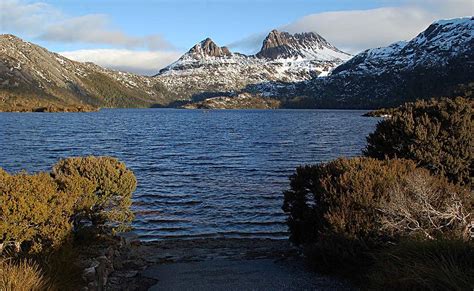 Snow on Cradle Mountain Photograph by Sarah King - Pixels