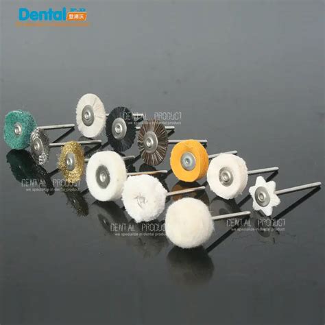 Free Shipping 20pcs Dental Lab Brush Polishing Wheel Polishers For