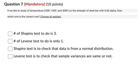 Solved I Need Typed Answer With Explanation Question 7 Mandatory