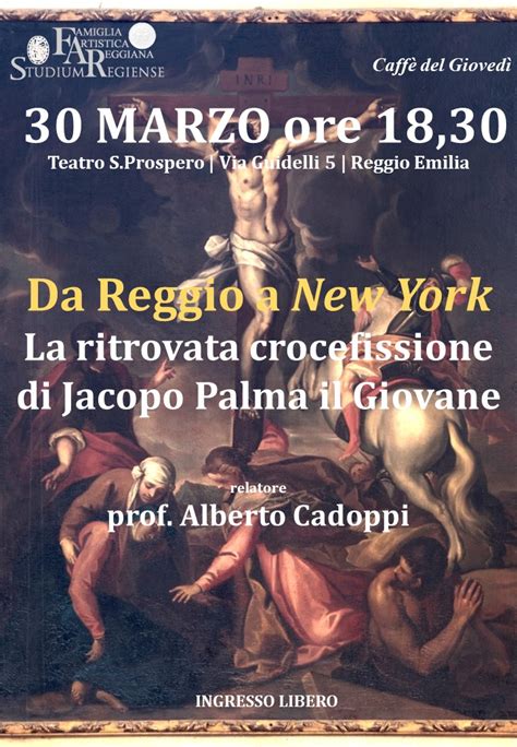 Caffè del Giovedì 30 marzo 2023 F A R Studium Regiense Fondazione