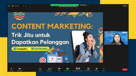 Belajar Content Marketing Kunci Sukses Hadapi Persaingan Di Era