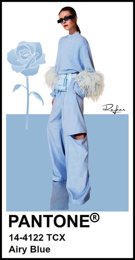 Pantone London Fw Ss Color Palette Airy Blue Reyhan S Inspiration