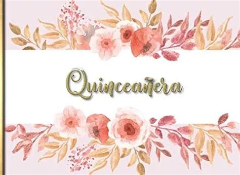 Libro Quinceañera Libro De Firmas Para Quinceañera Mensaje Cuotas