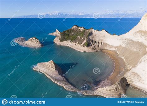 Cape Drastis Beautiful Landscape Of Akra Drastic Peroulades Village