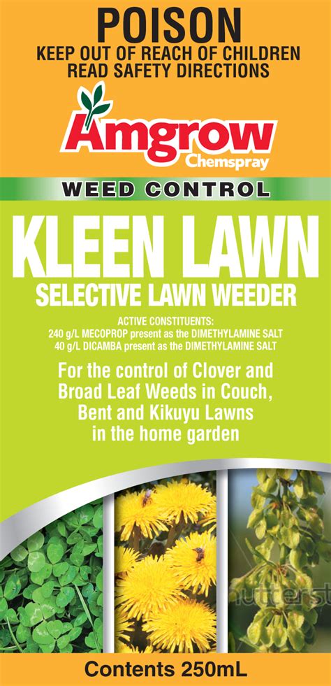 Kleen Lawn 250ml Colour Adjusted Amgrow Home Garden