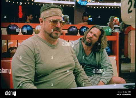 Jeff Bridges Y John Goodman En El Gran Lebowski 1998 Dirigido Por