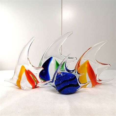 【目立った傷や汚れなし】multi Glass マルティグラス ガラス細工 さかな 魚 4個セット の落札情報詳細 ヤフオク落札価格情報