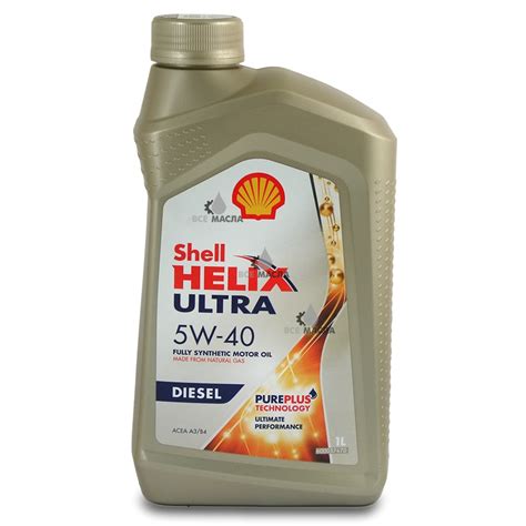Купить моторное масло Shell Helix Ultra Diesel 5W-40 в СПб