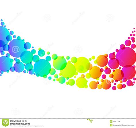 Rainbow bubbles clipart - Clipground