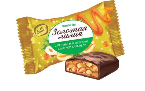 Конфеты золотой орешек - 62 фото