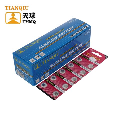 Tianqiu AG4 Watch 1 5V Alkaline Button Cell Dry Battery Lr626 Factory