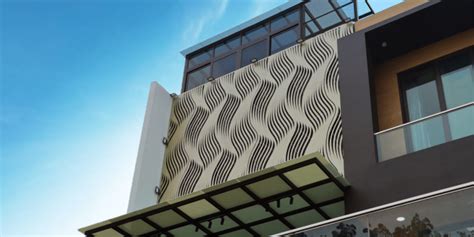 Arsitektur Desain Fasad Gedung Kantor Modern