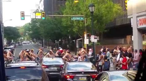 Philadelphia Naked Bike Race 2015 YouTube