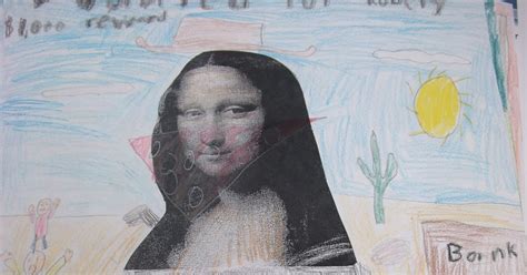 ARTASTIC! Miss Oetken's Artists: Modern Mona Lisa