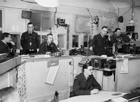 Inside The Battle Of Britain Ops Room At Imperial War Museum Duxford