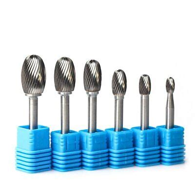 Tungsten Carbide Head Burr Rotary Drill Bits Tools Cutter Files